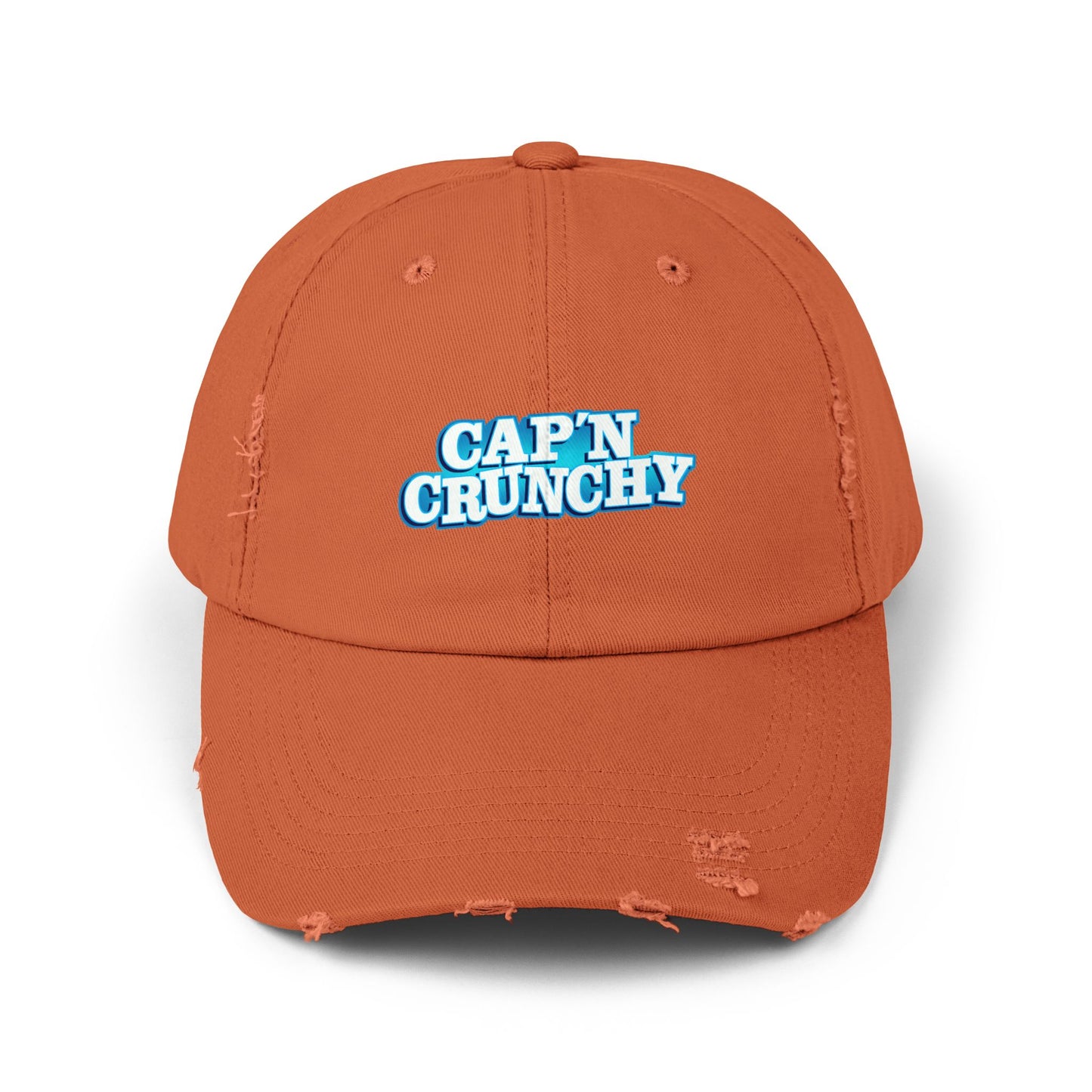 Cap'n Crunchy - Unisex Distressed Cap, Various Colors