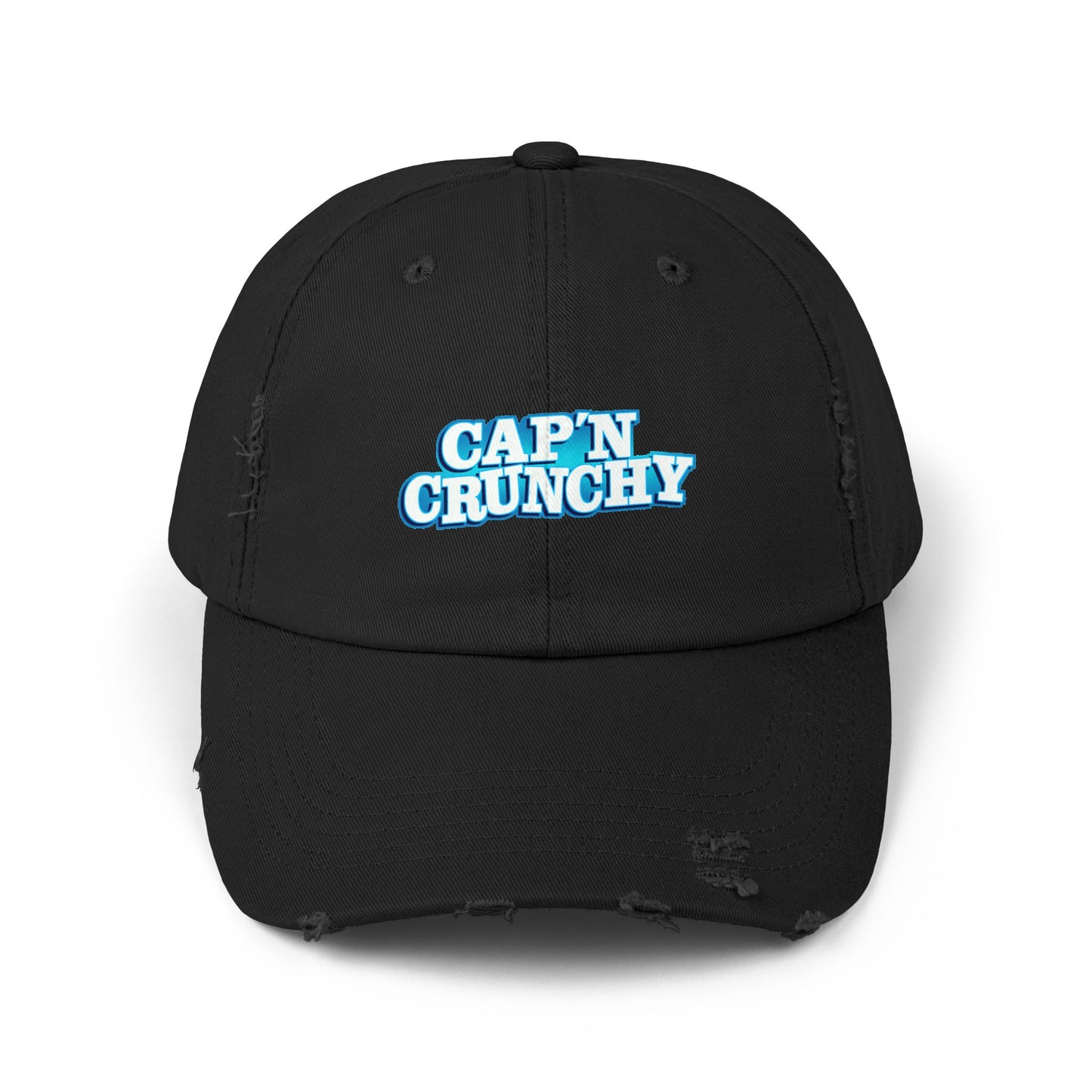 Cap'n Crunchy - Unisex Distressed Cap, Various Colors