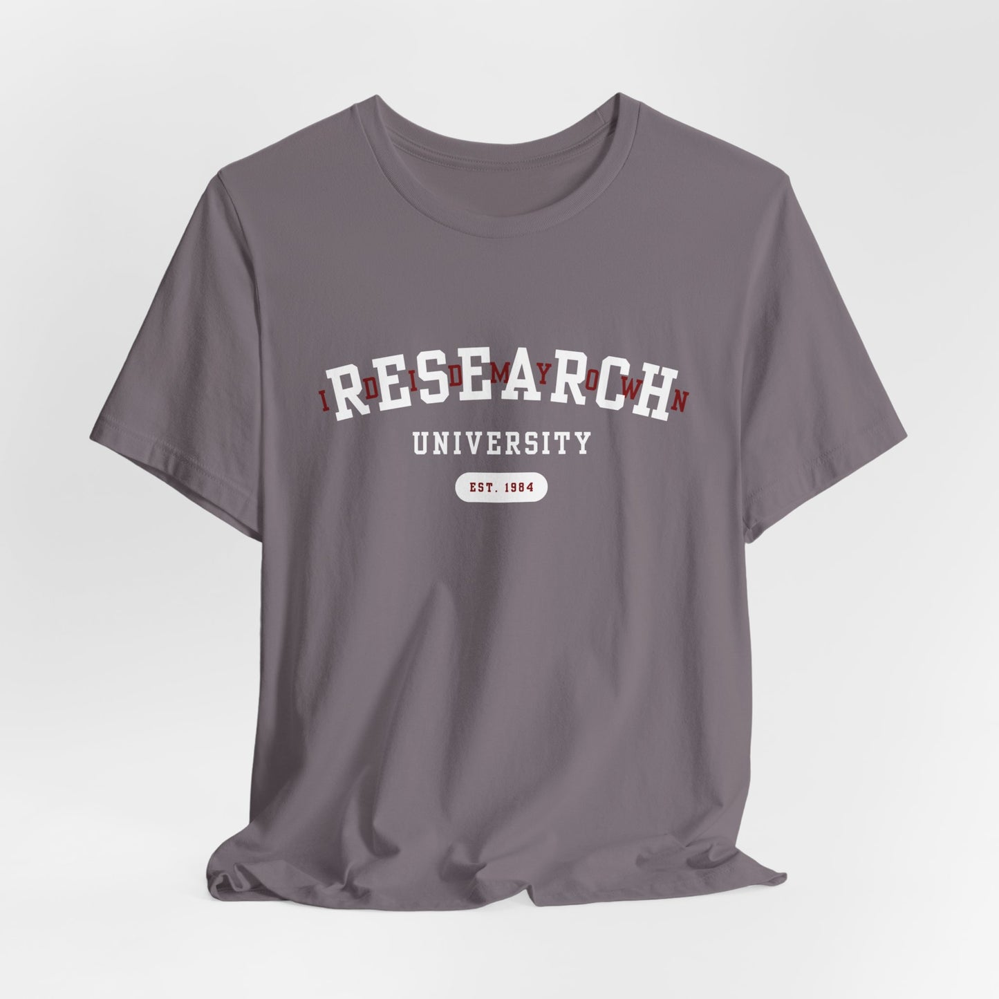 Research University (I did my own), Various Colors and Styles