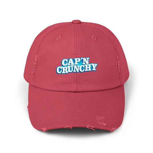 Cap'n Crunchy - Unisex Distressed Cap, Various Colors