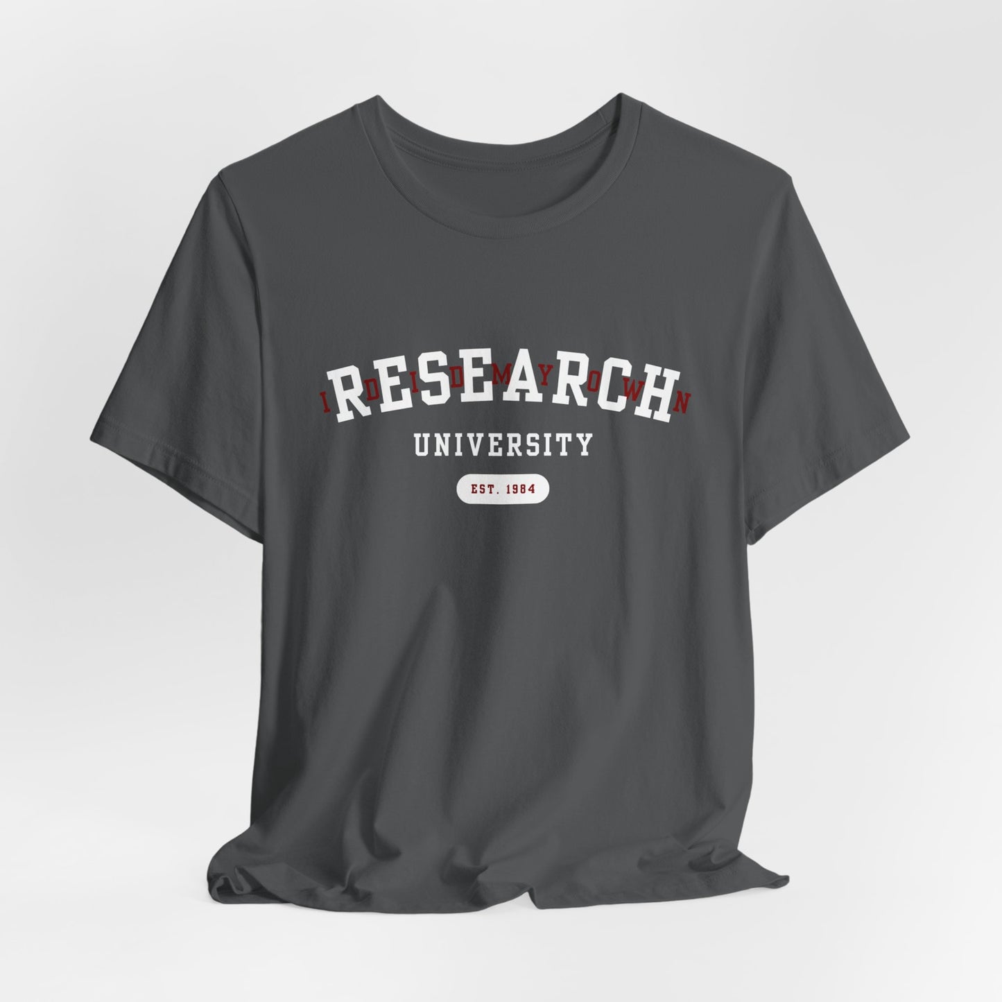 Research University (I did my own), Various Colors and Styles