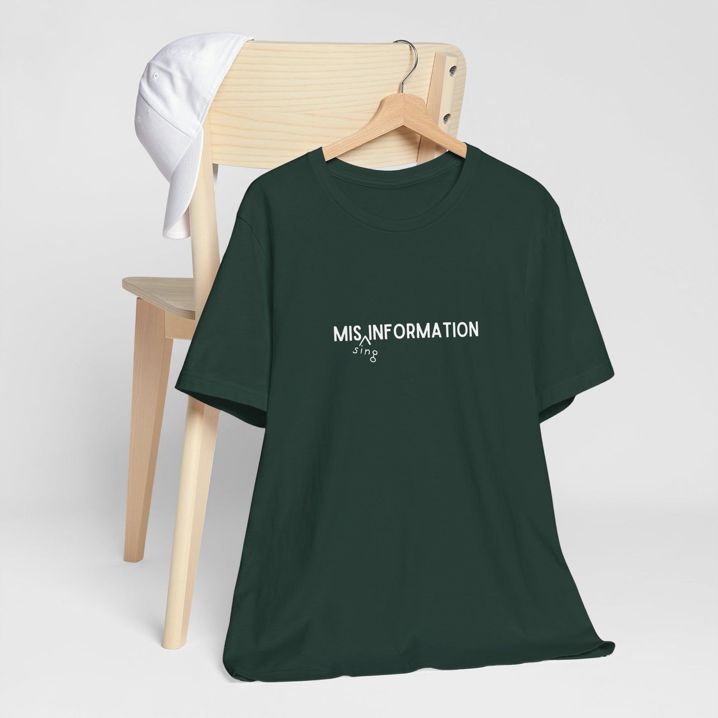 Mis(sing) Information - Unisex Jersey Short Sleeve Tee, Various Colors