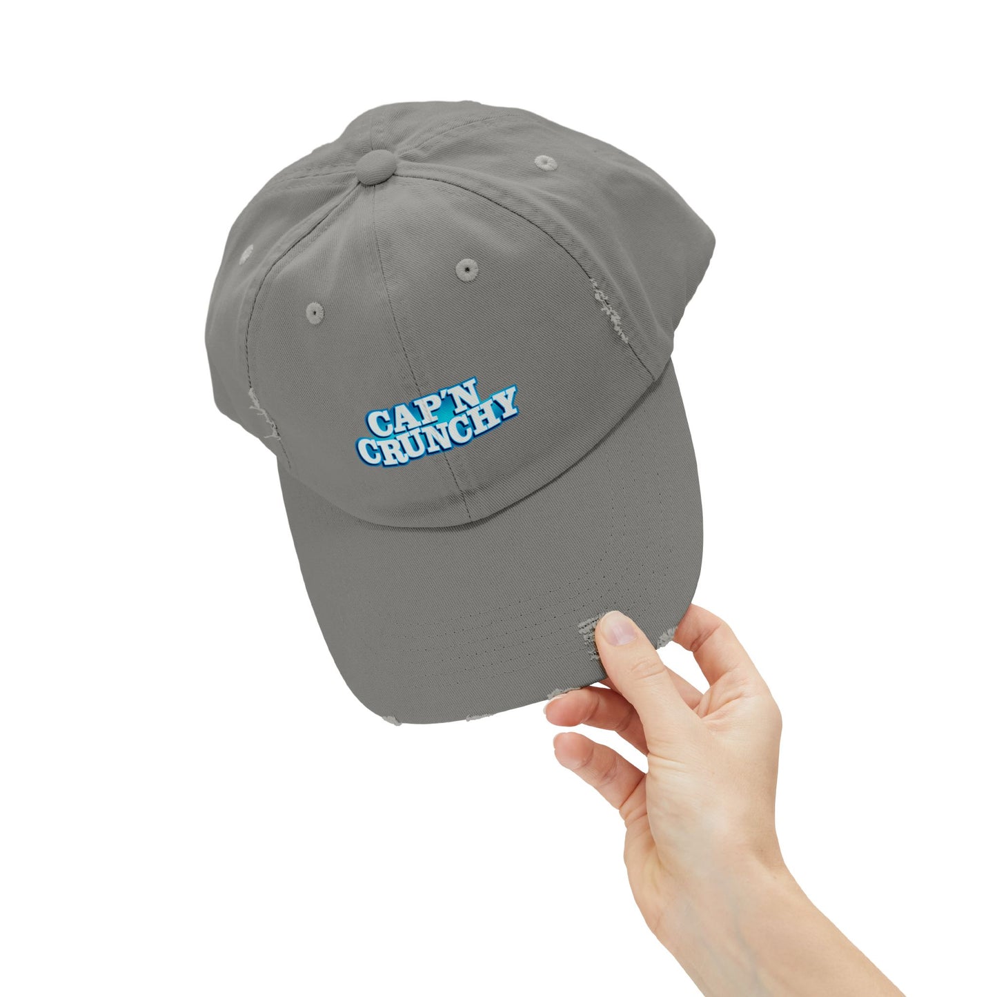 Cap'n Crunchy - Unisex Distressed Cap, Various Colors