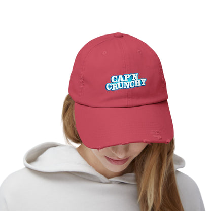 Cap'n Crunchy - Unisex Distressed Cap, Various Colors