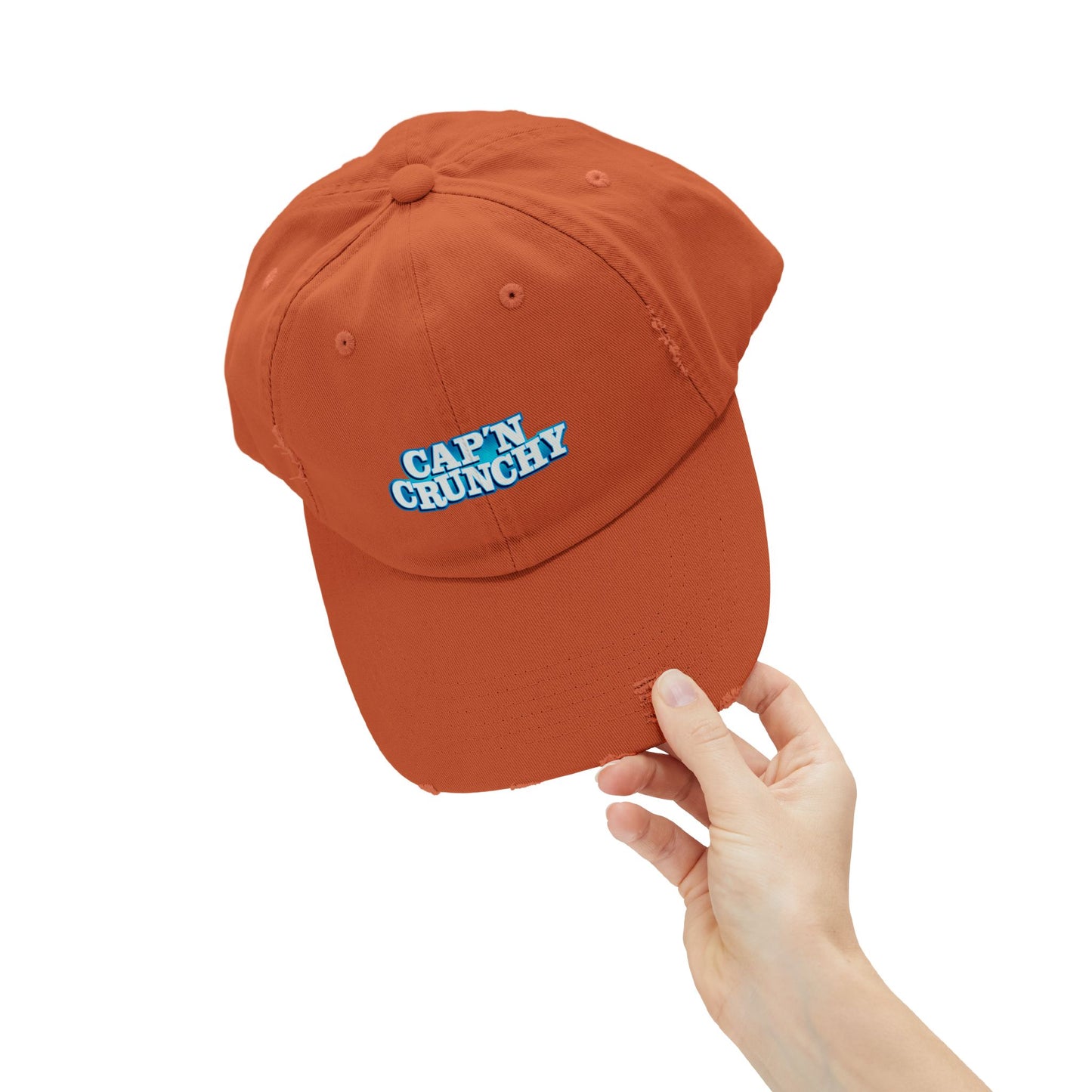 Cap'n Crunchy - Unisex Distressed Cap, Various Colors