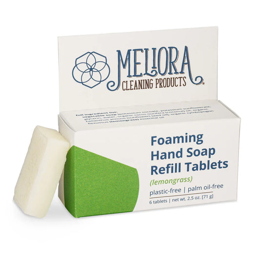 Foaming Hand Soap Tablets, Lemongrass