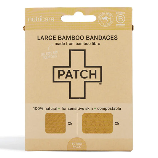 Large Mixed Natural Bamboo Bandages