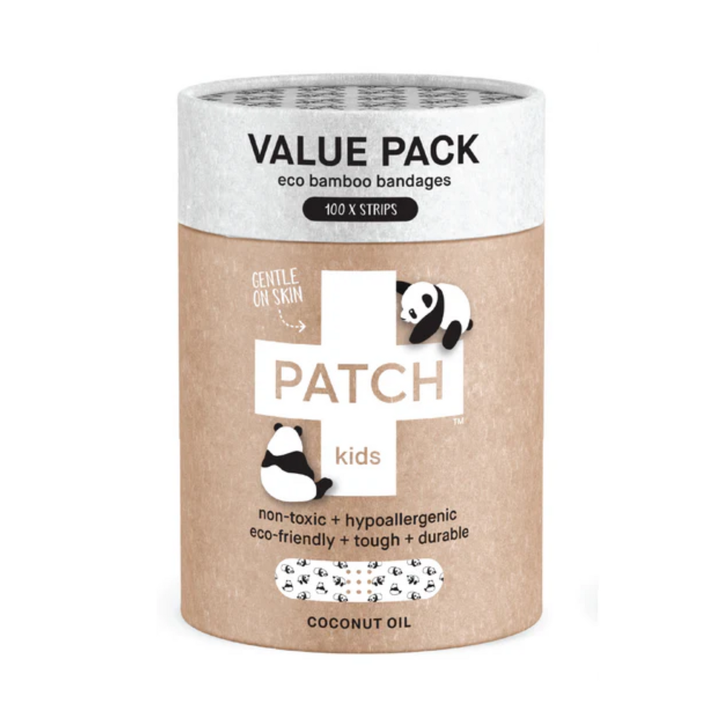 Patch Value Pack, 100 Bamboo Bandages