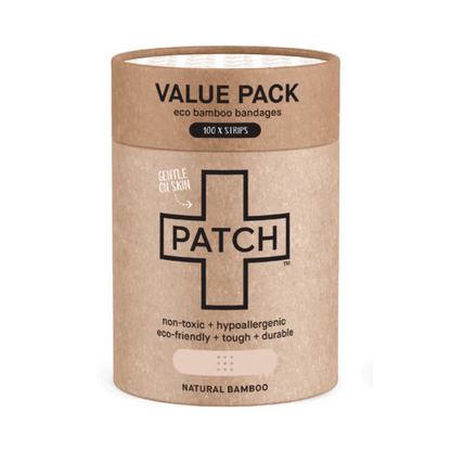 Patch Value Pack, 100 Bamboo Bandages