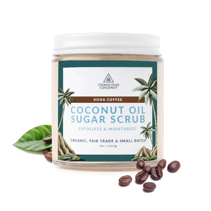 Organic Coconut Oil Sugar Scrubs