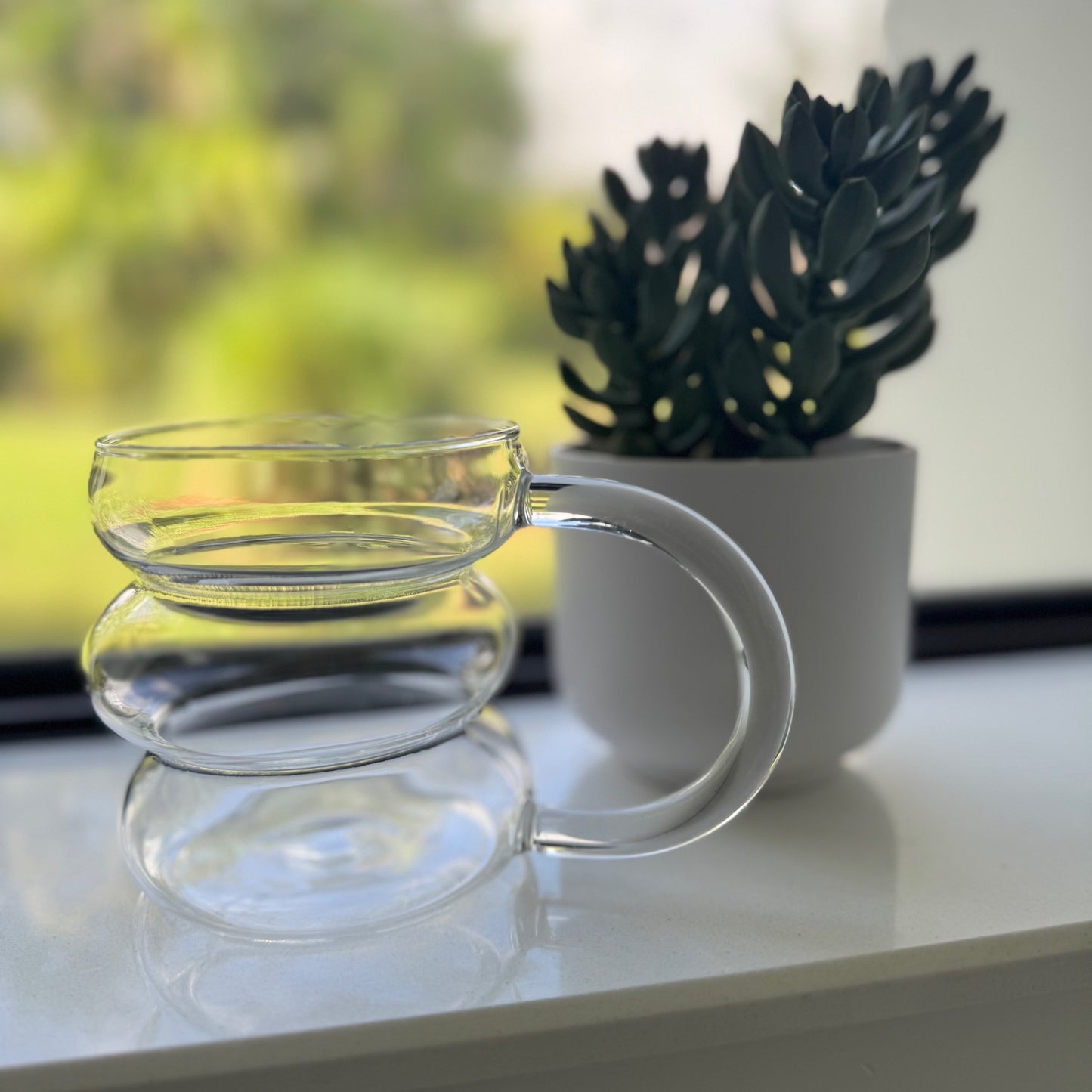 Trendy Bubble Glass Mug