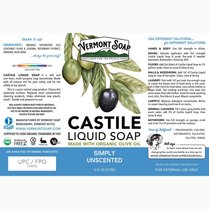 Organic Castile Soap