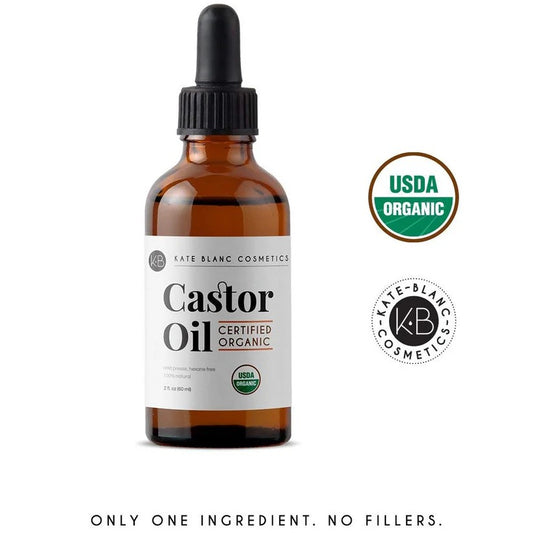 Organic Castor Oil Set with Hair Applicator