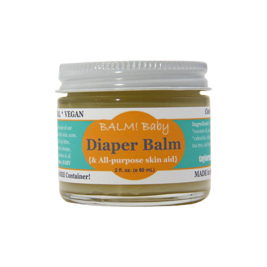 Balm! Baby - Organic Diaper Balm and All Purpose Skin Aid (no Zinc)