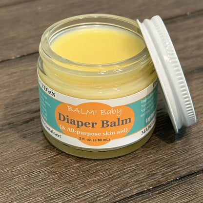 Balm! Baby - Organic Diaper Balm and All Purpose Skin Aid (no Zinc)