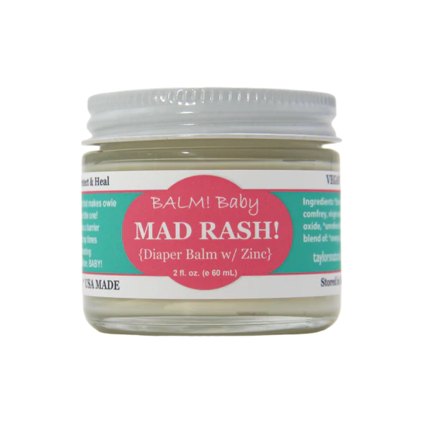 Balm! Baby - Mad Rash Diaper Balm and All Purpose Skin Aid w/ Zinc