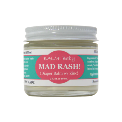 Balm! Baby - Mad Rash Diaper Balm and All Purpose Skin Aid w/ Zinc