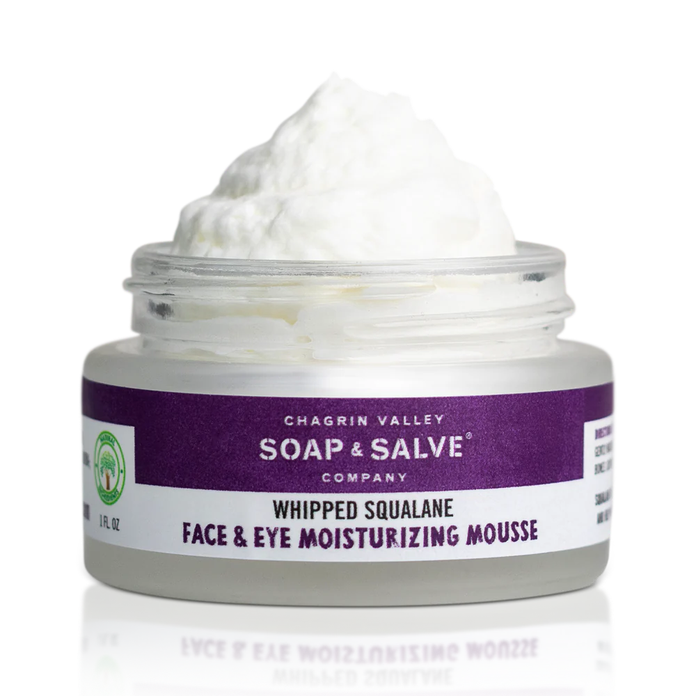 Whipped Squalane, Face & Eye Moisturizing Mousse