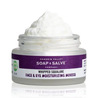 Whipped Squalane, Face & Eye Moisturizing Mousse