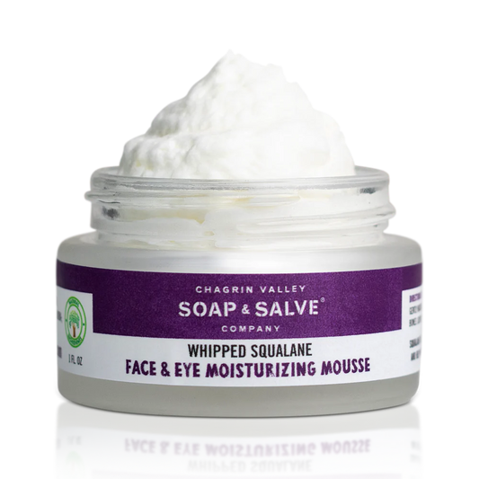 Whipped Squalane, Face & Eye Moisturizing Mousse